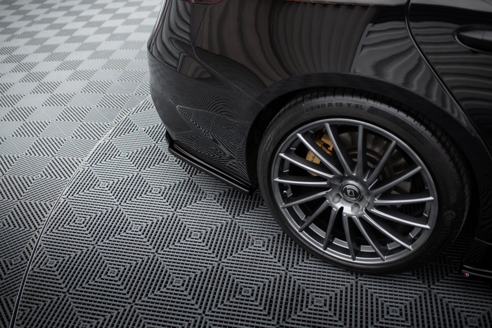 Maxton Design Splitters laterales traseros para Alfa Romeo Giulia Veloce - imagen 2