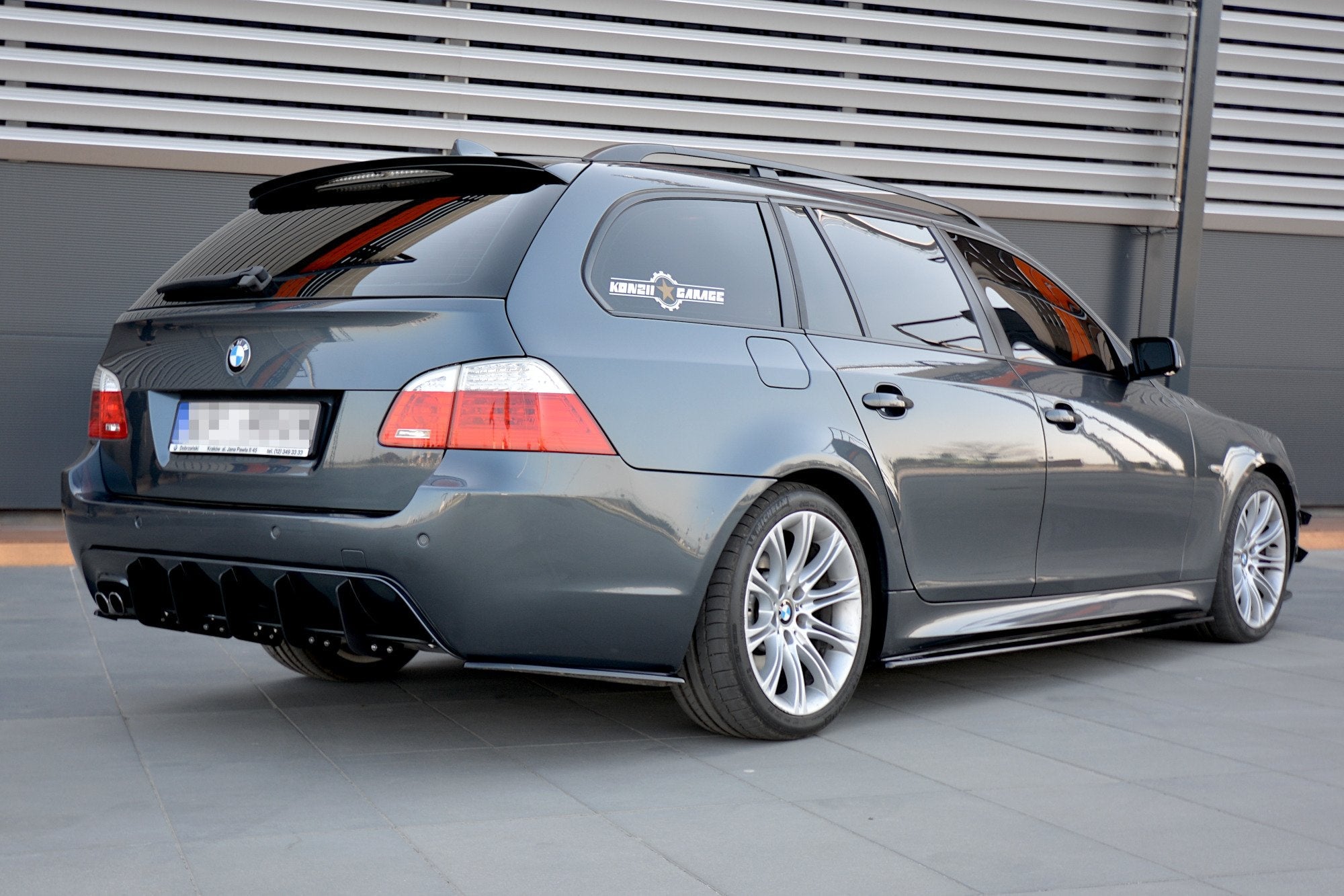 Maxton Design Splitters laterales traseros para BMW 5 E60/E61 M-PACK - imagen 3