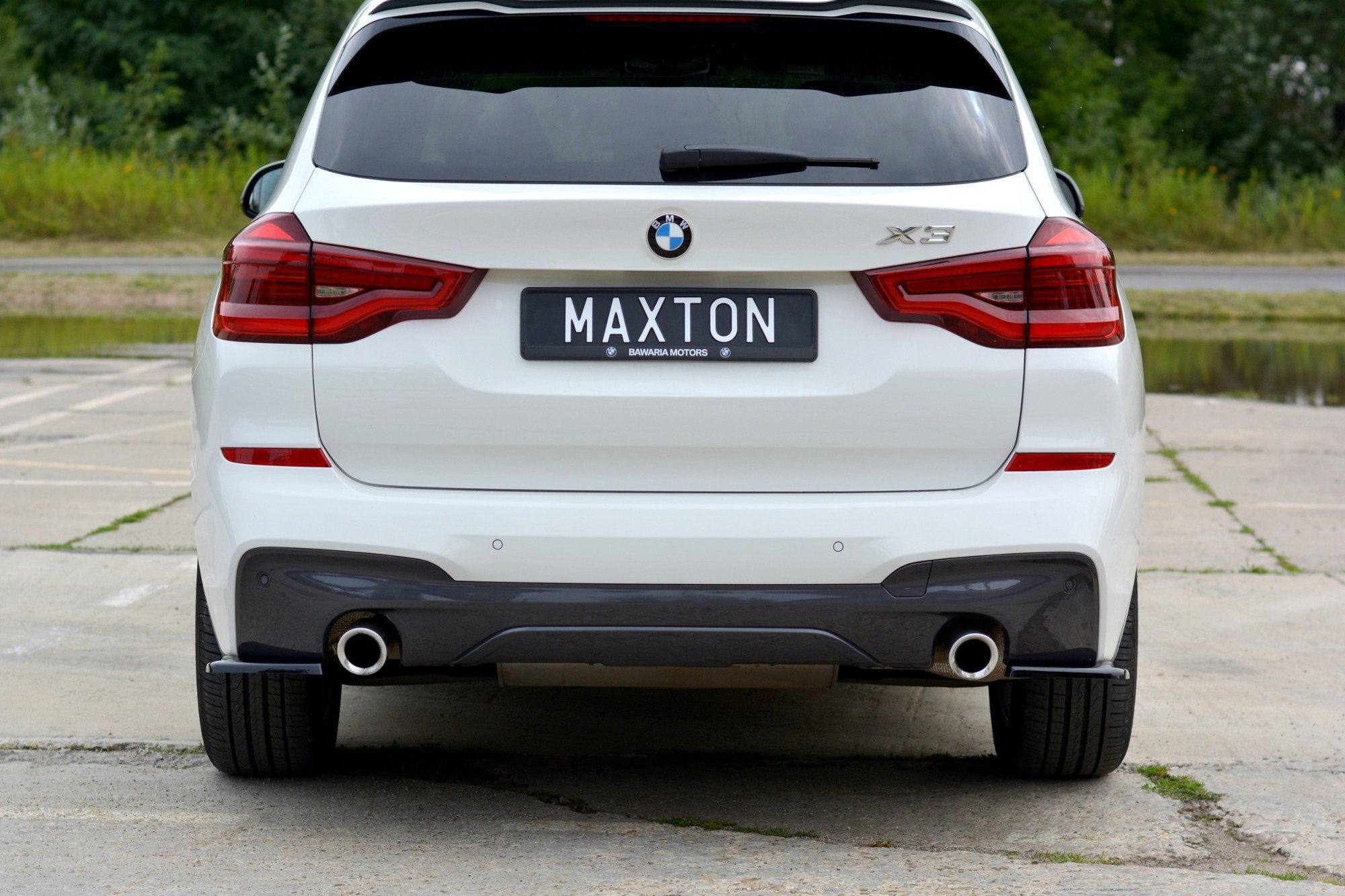 Maxton Design Splitters laterales traseros para BMW X3 G01 M-PACK - imagen 2