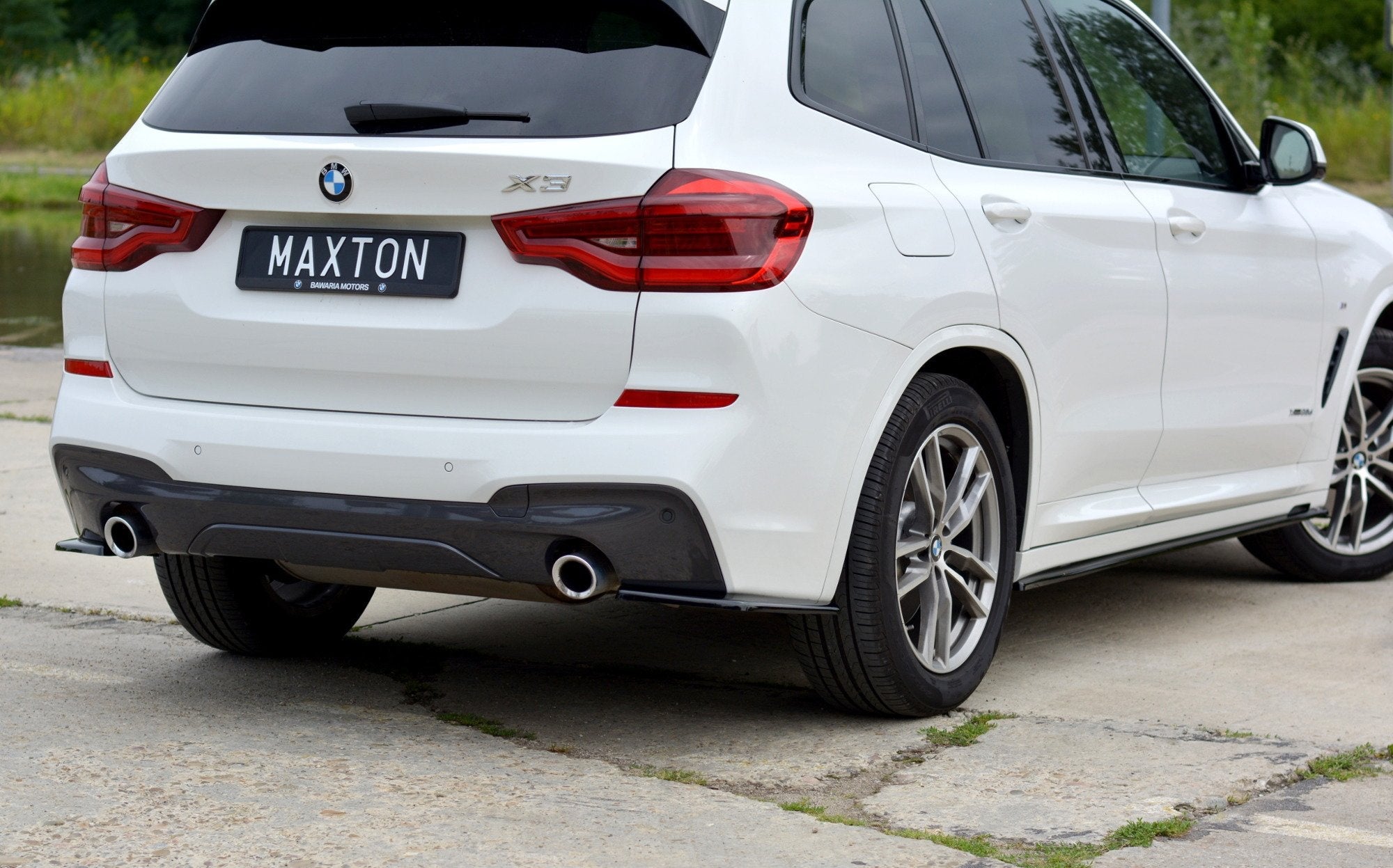 Maxton Design Splitters laterales traseros para BMW X3 G01 M-PACK - imagen 3