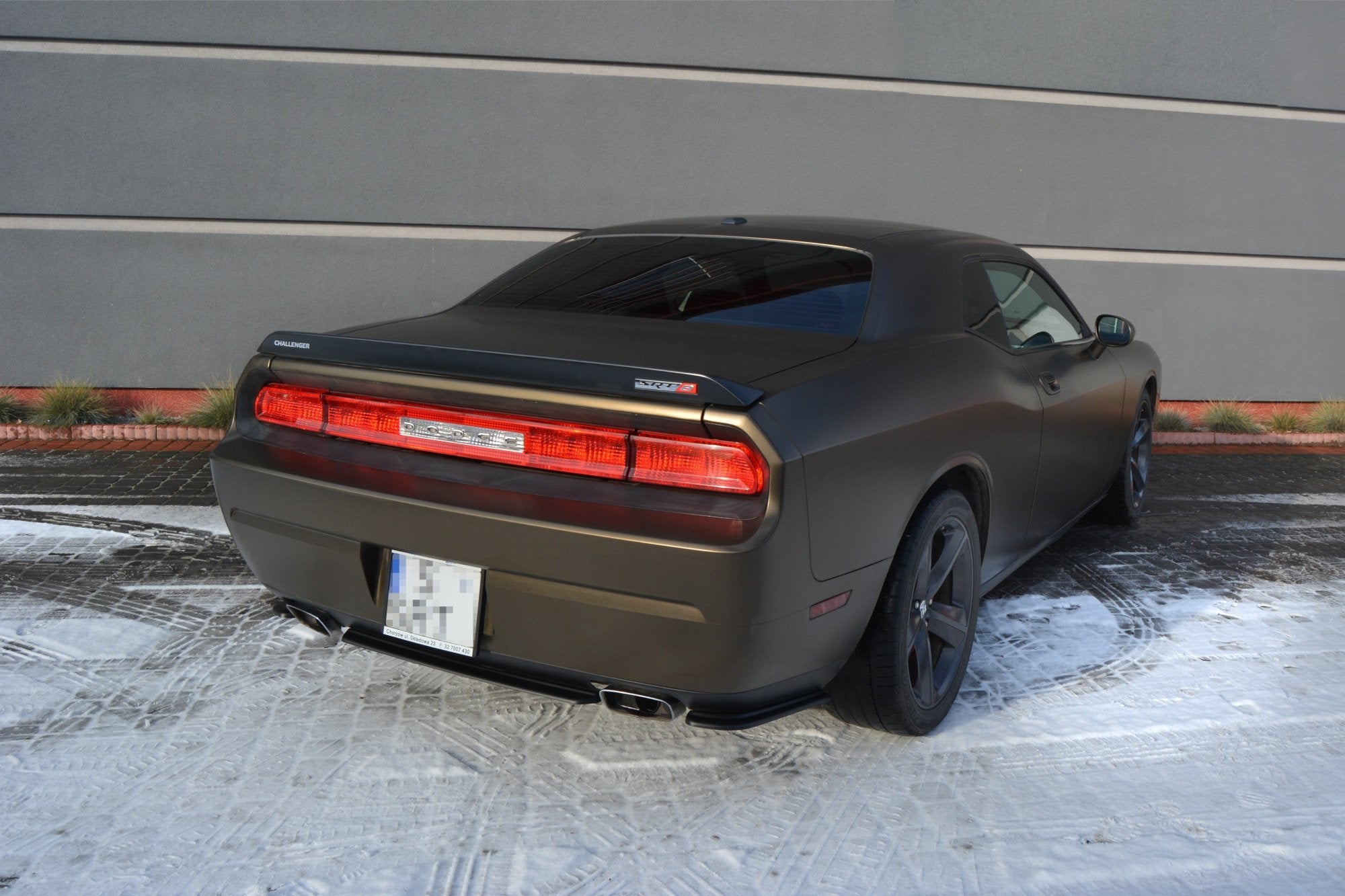 Maxton Design Splitters laterales traseros para Dodge Challenger Mk3. PHASE-I SRT8 Coupe - imagen 4