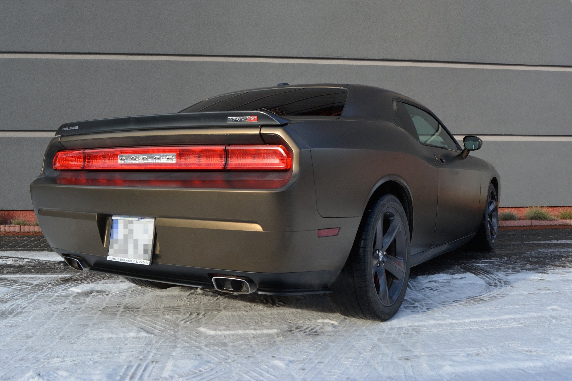 Maxton Design Splitters laterales traseros para Dodge Challenger Mk3. PHASE-I SRT8 Coupe - imagen 3