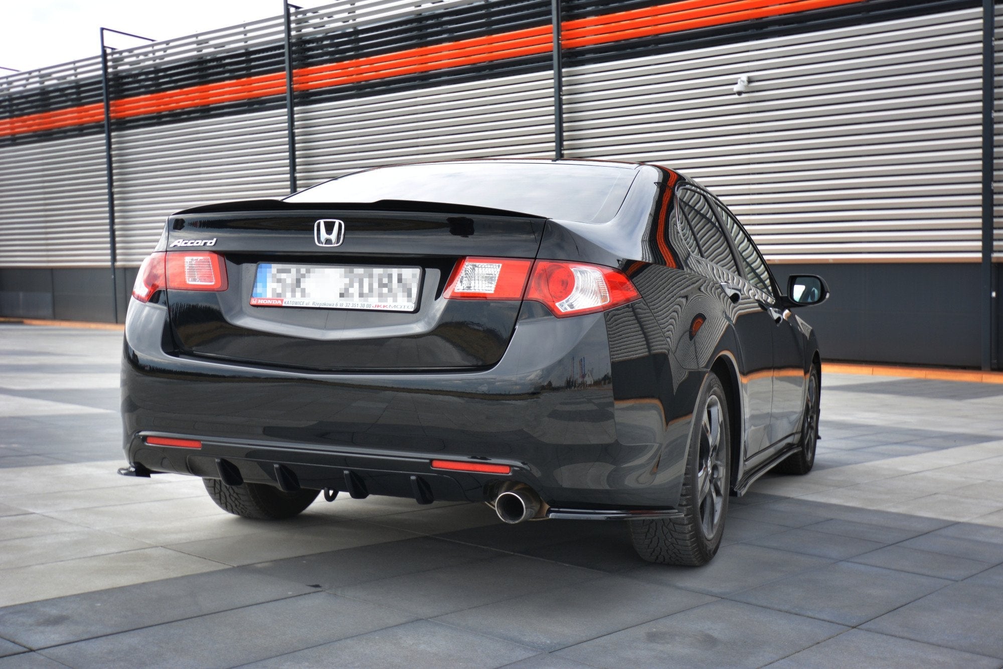 Maxton Design Splitters laterales traseros para Honda Accord Mk8. (CU-SERIES) Sedan - imagen 3