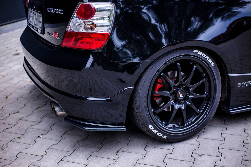 Maxton Design Splitters laterales traseros para Honda Civic EP3 (Mk7) TYPE-R/S Facelift - imagen 2