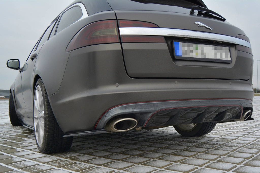 Maxton Design Splitters laterales traseros para Jaguar XF (X250) Mk1 Sportbrake S-PACK - imagen 3