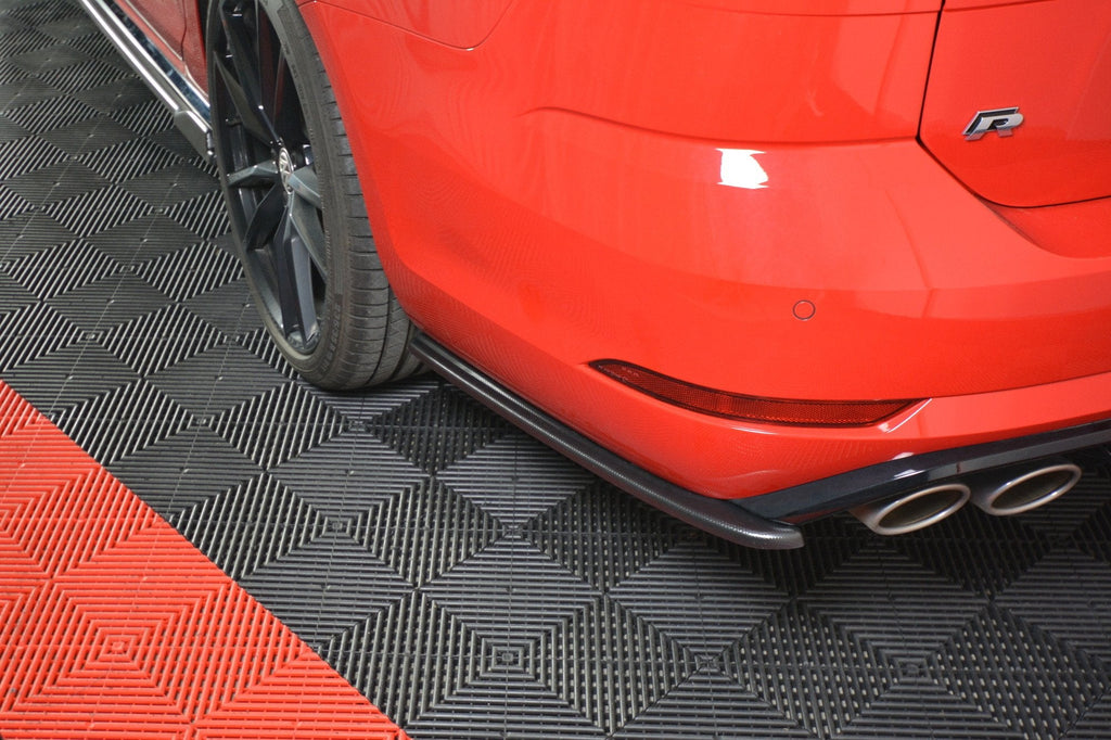Maxton Design Splitters laterales traseros V.1 para Volkswagen Golf Mk7 R Variant Facelift - imagen 1