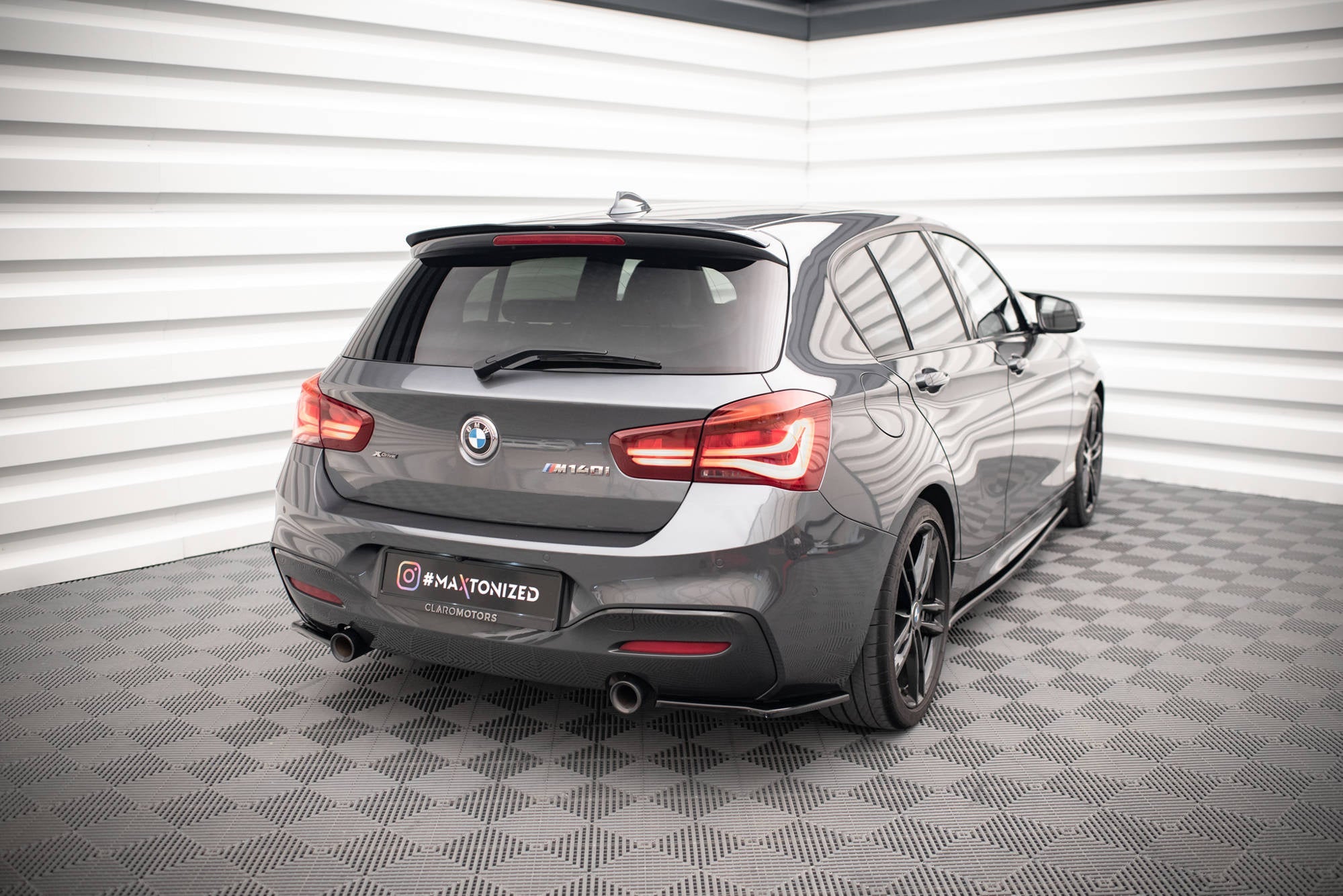 Maxton Design Splitters laterales traseros V.2 para BMW 1 F20/F21 M-Power Facelift - imagen 2