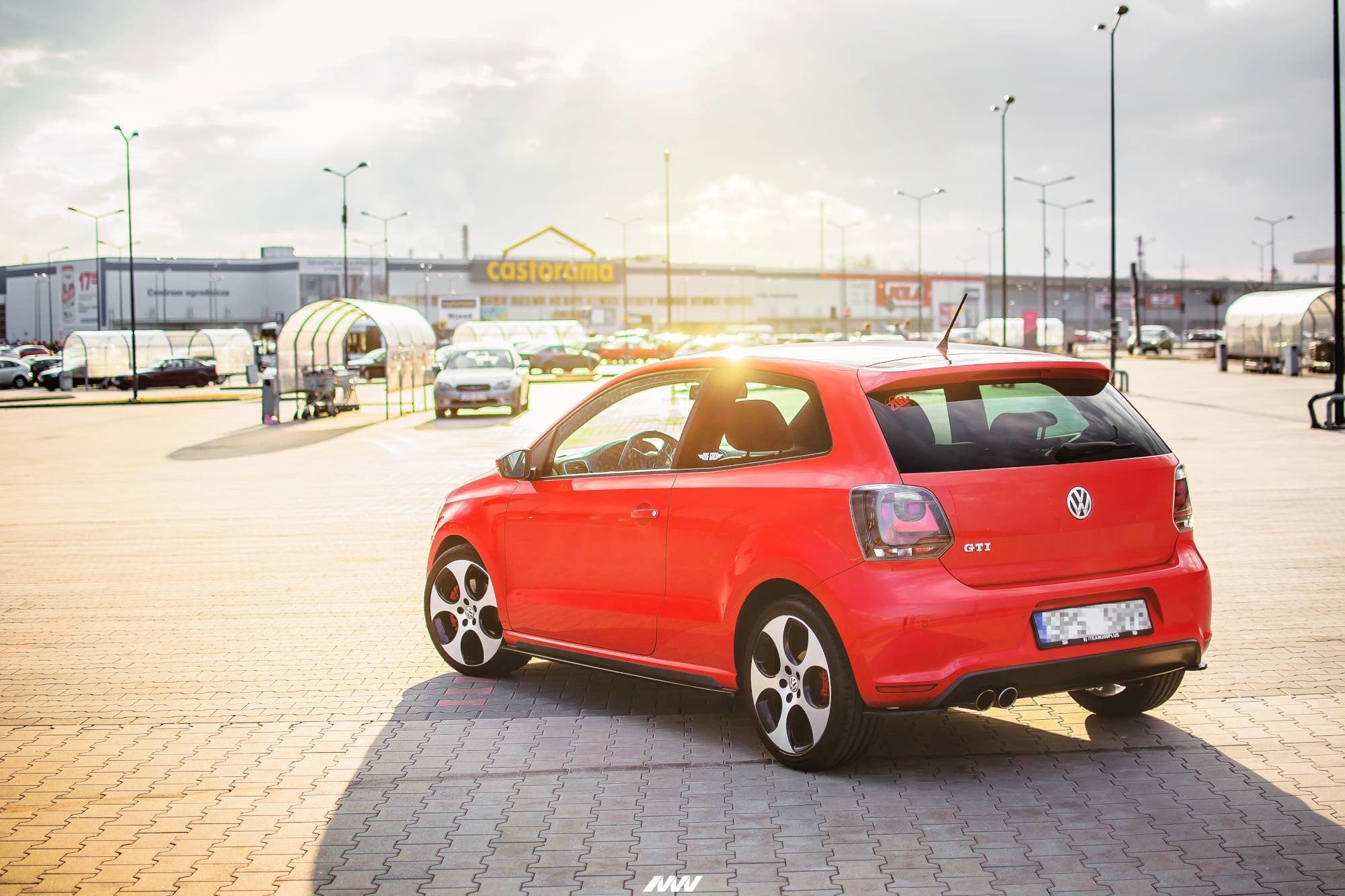 Maxton Design Splitters laterales traseros para Volkswagen Polo GTI Mk5 - imagen 3