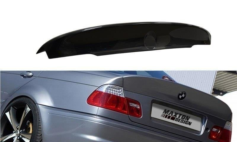 Maxton Design Rear Spoiler / Lid Extension para BMW 3 E46 - 4 Door Saloon M3 CSL LOOK (for painting) - imagen 1