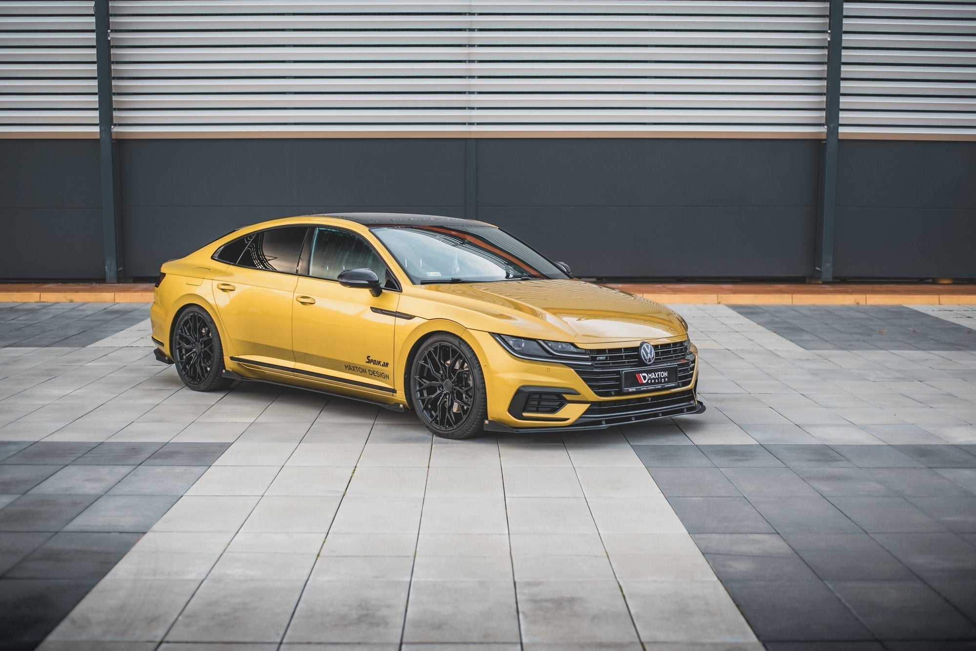 Maxton Design Side Flaps para Volkswagen Arteon R-Line Sedan / Shooting Brake Mk1 - imagen 4