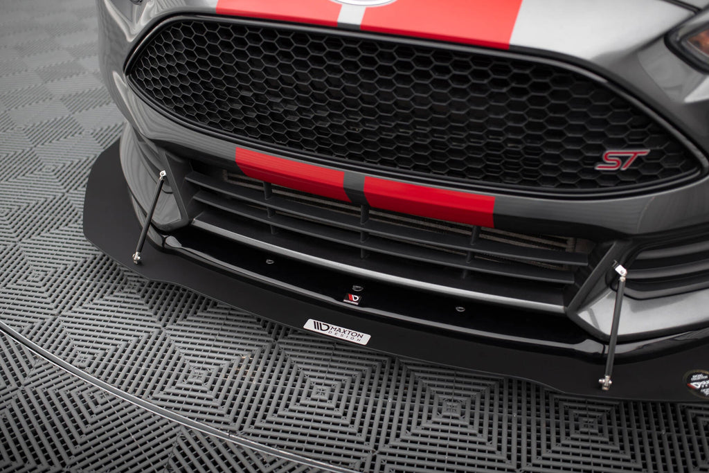 Maxton Design Hybrid Front Splitter V.1 para Ford Focus ST Mk3 Facelift - imagen 3