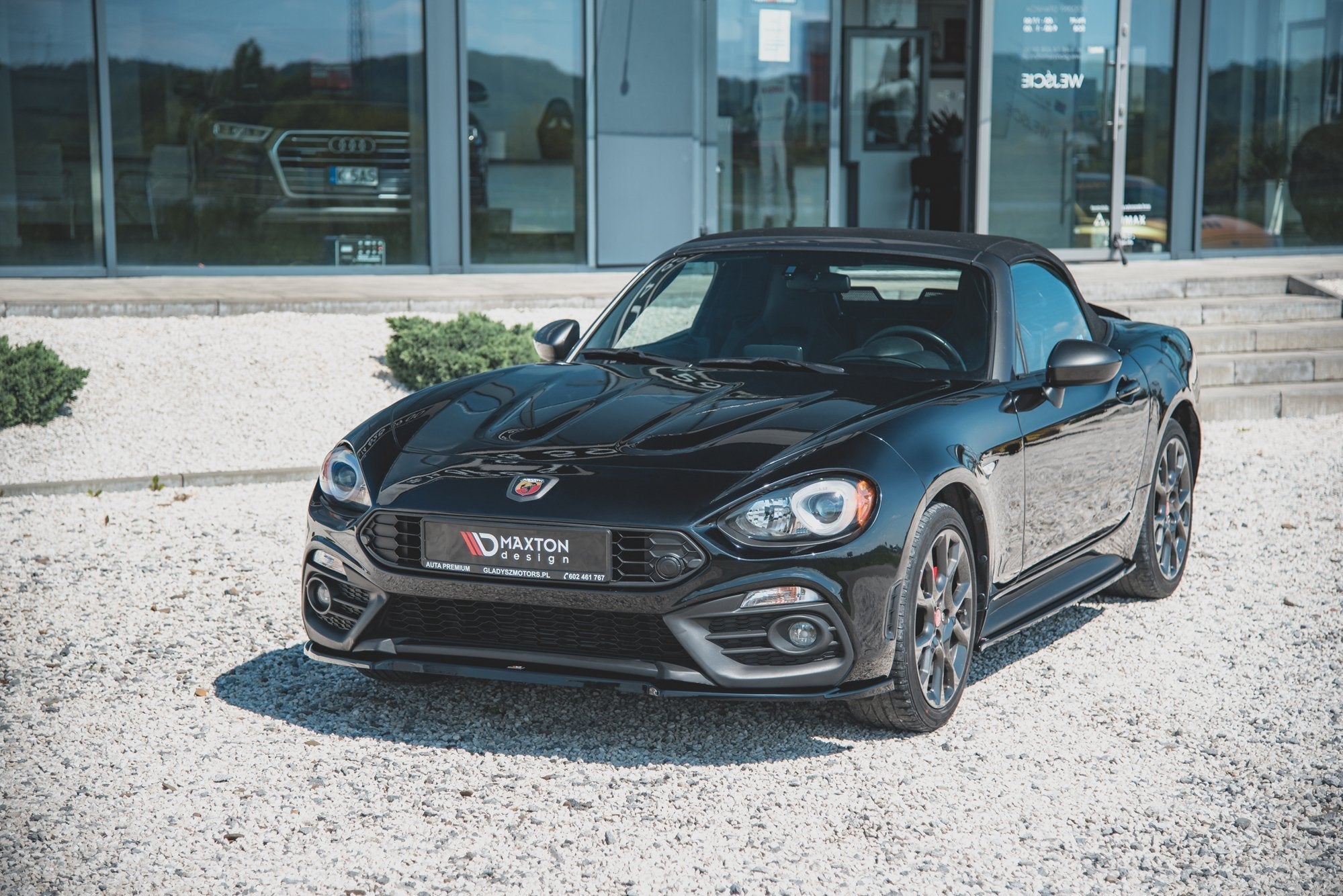 Maxton Design Splitter delantero para Abarth 124 Spider - imagen 1