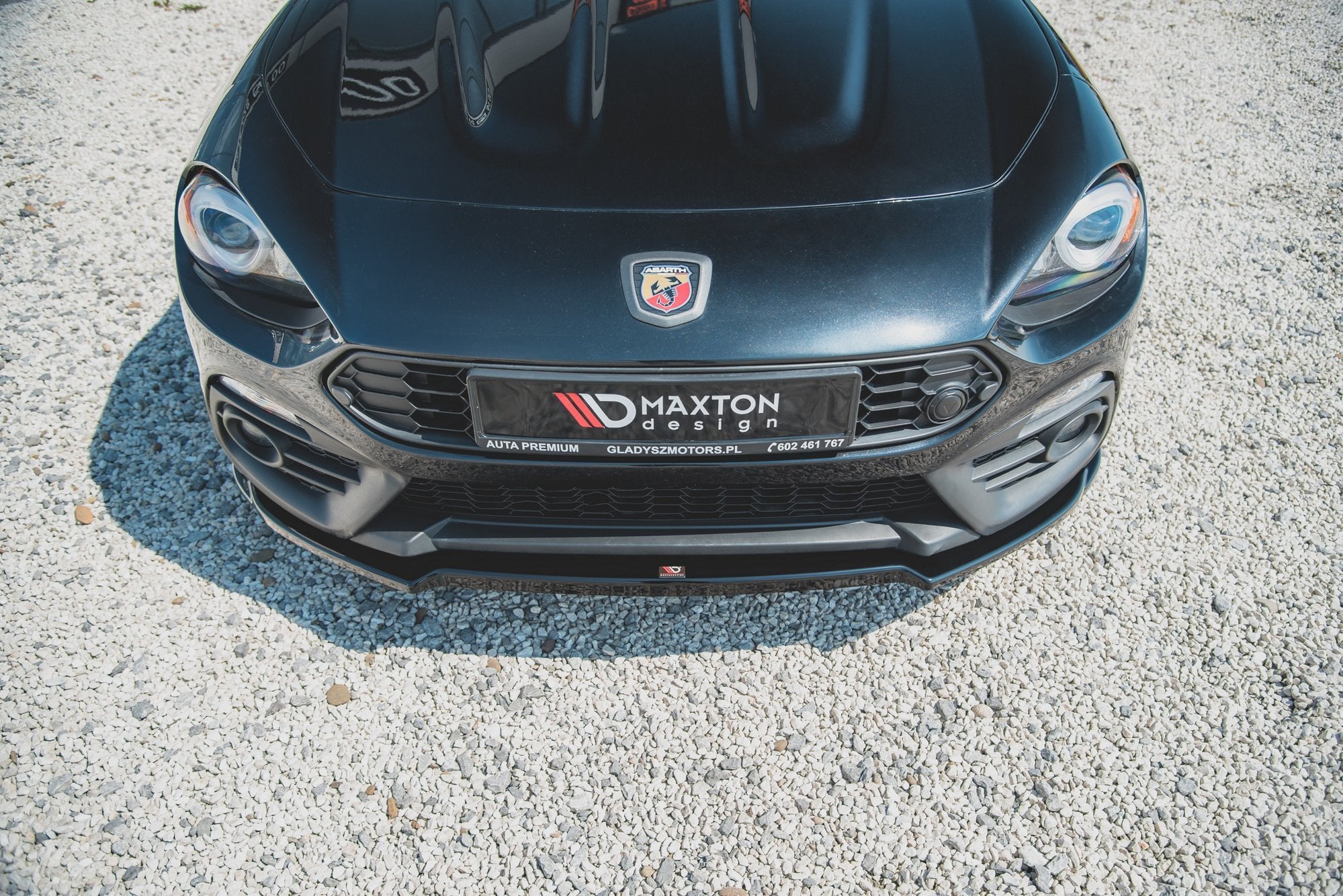 Maxton Design Splitter delantero para Abarth 124 Spider - imagen 2