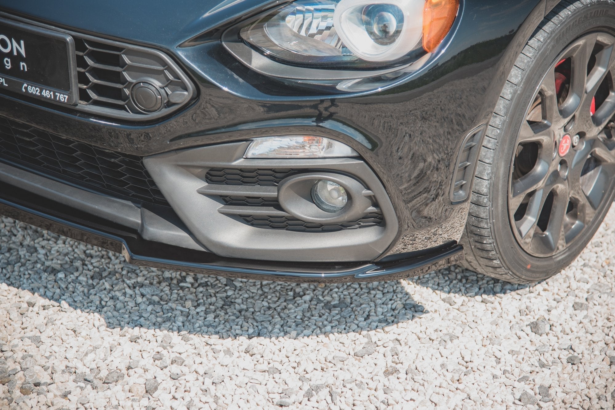 Maxton Design Splitter delantero para Abarth 124 Spider - imagen 5