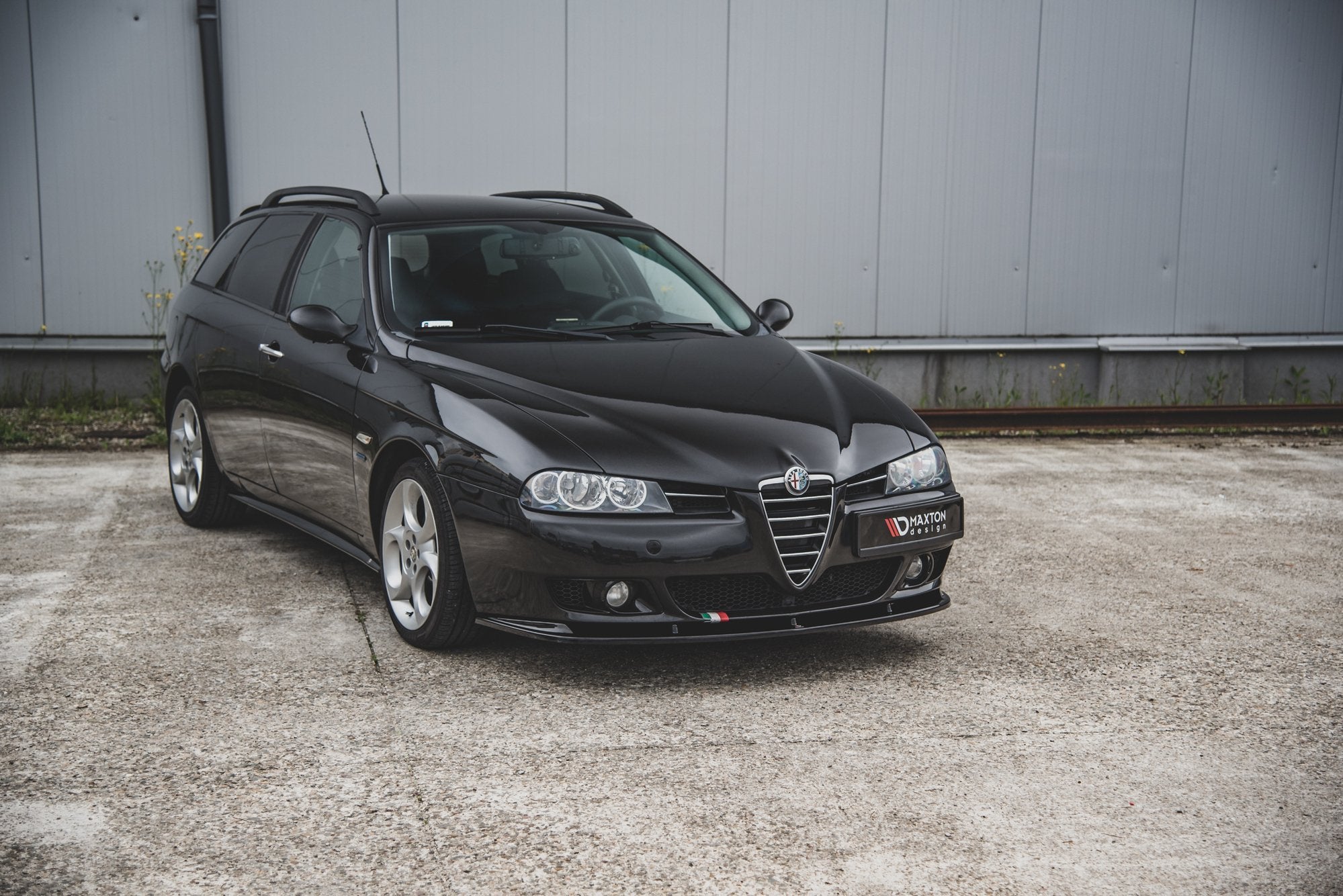 Maxton Design Splitter delantero para Alfa Romeo 156 Facelift - imagen 3