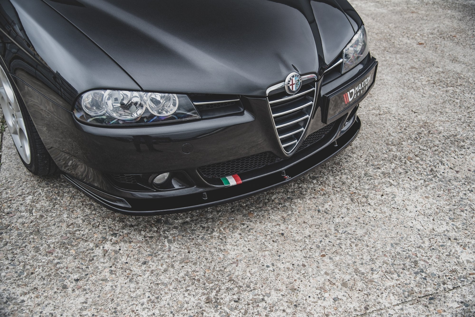 Maxton Design Splitter delantero para Alfa Romeo 156 Facelift - imagen 1