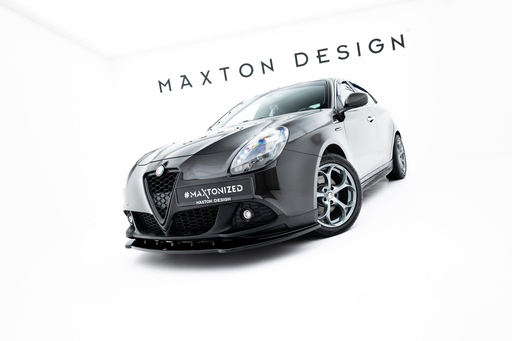 Maxton Design Splitter delantero para Alfa Romeo Giulietta Zender - imagen 3