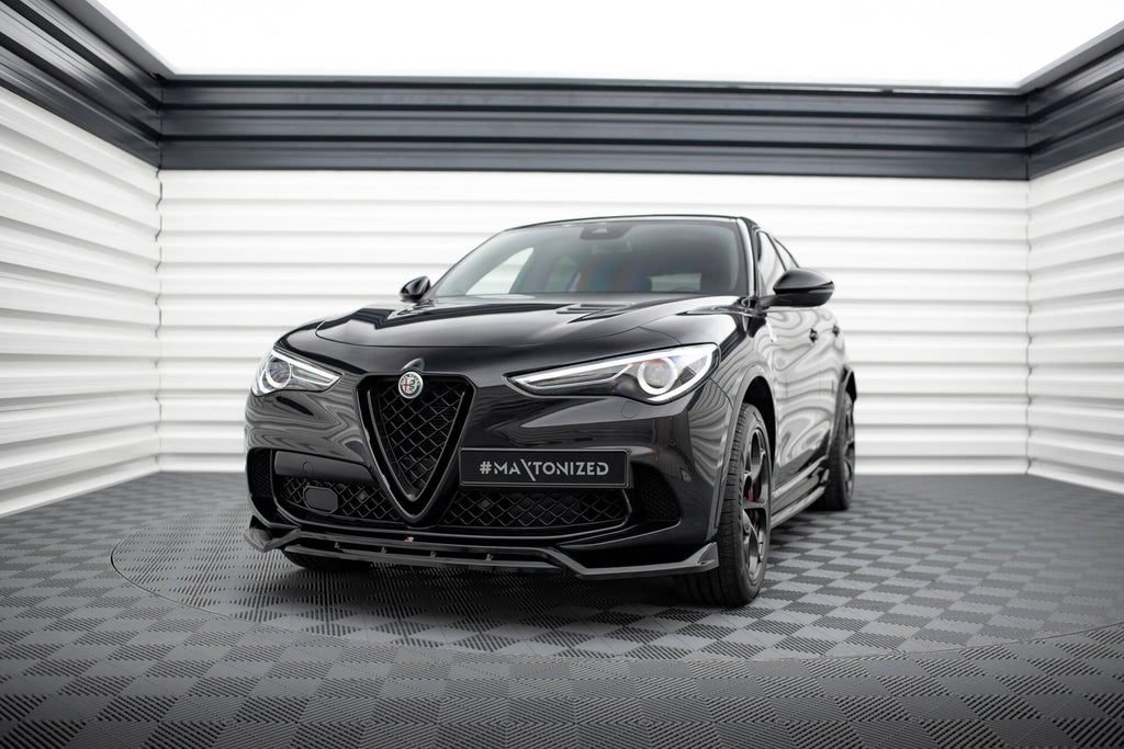 Maxton Design Splitter delantero para Alfa Romeo Stelvio Quadrifoglio Mk1 - imagen 1
