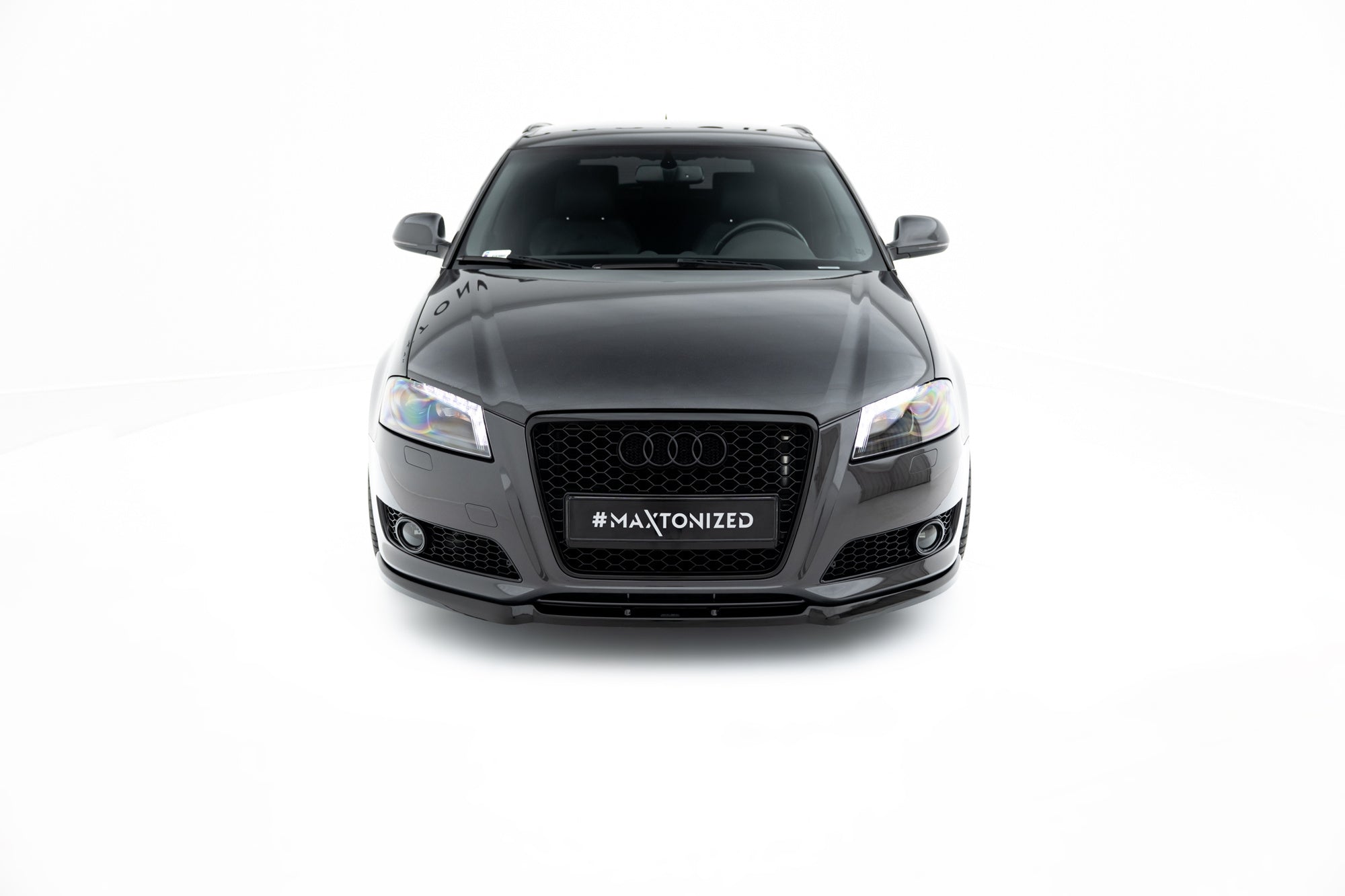 Maxton Design Splitter delantero para Audi A3 8P Facelift - imagen 2