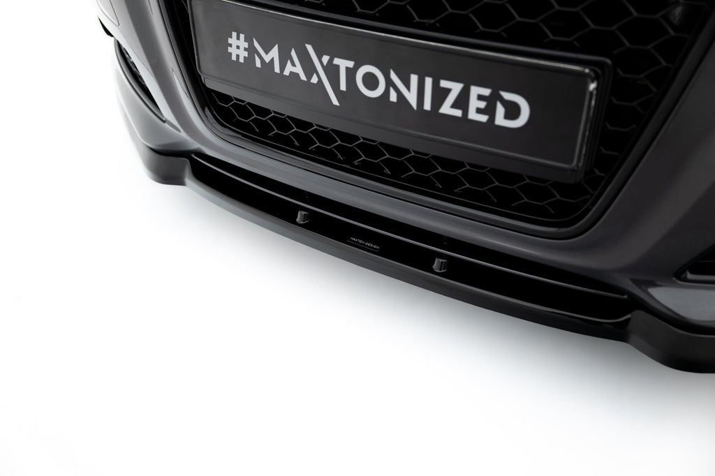 Maxton Design Splitter delantero para Audi A3 8P Facelift - imagen 3