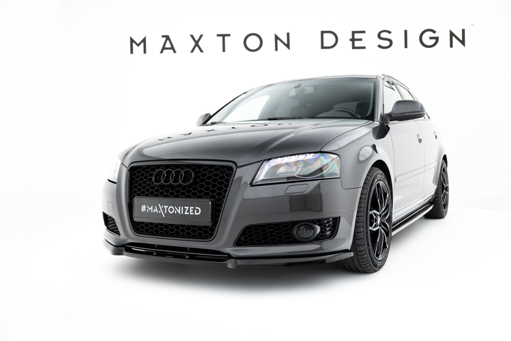 Maxton Design Splitter delantero para Audi A3 8P Facelift - imagen 1