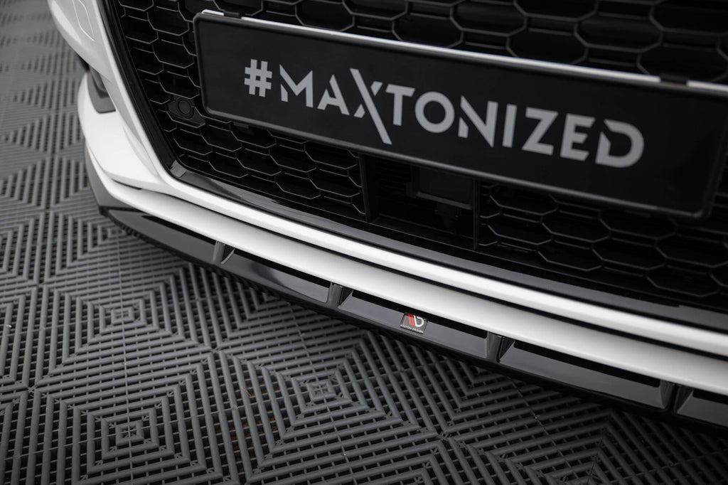 Maxton Design Splitter delantero para Audi A3 Sedan 8V Facelift - imagen 3