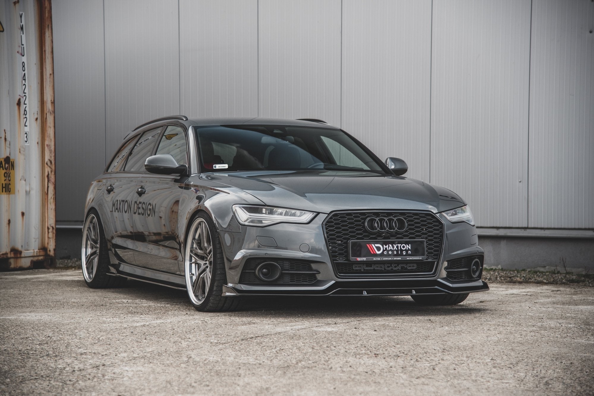 Maxton Design Splitter delantero para Audi A6 / A6 C7 S-line/ S6 C7 Facelift - imagen 3