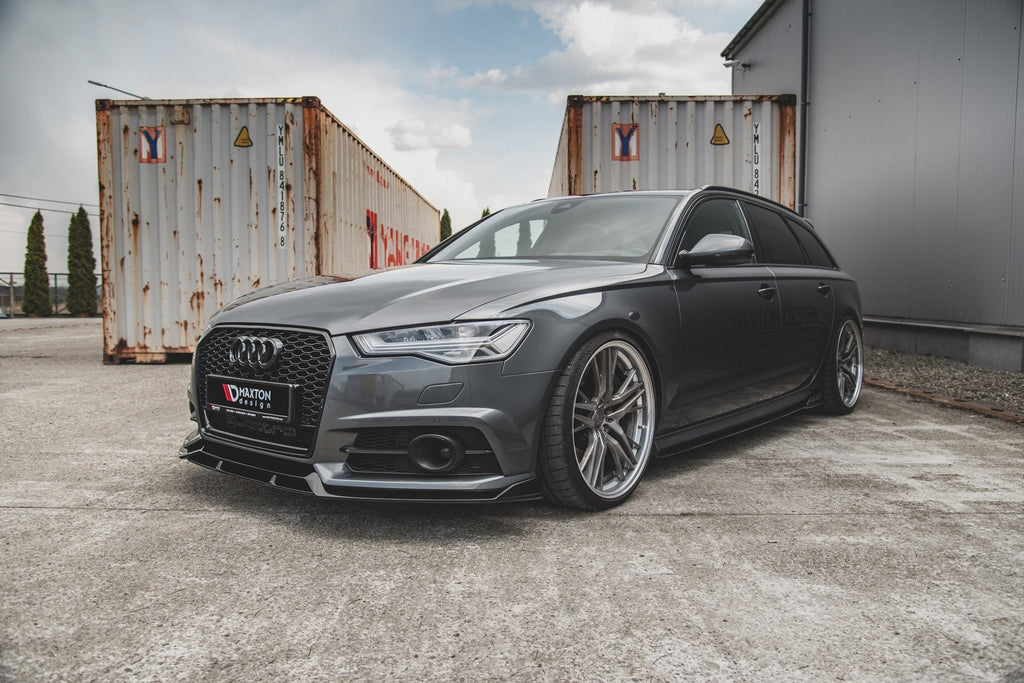 Maxton Design Splitter delantero para Audi A6 / A6 C7 S-line/ S6 C7 Facelift - imagen 2