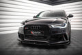 Maxton Design Splitter delantero para Audi A6 RS6 LOOK C7 - imagen 1