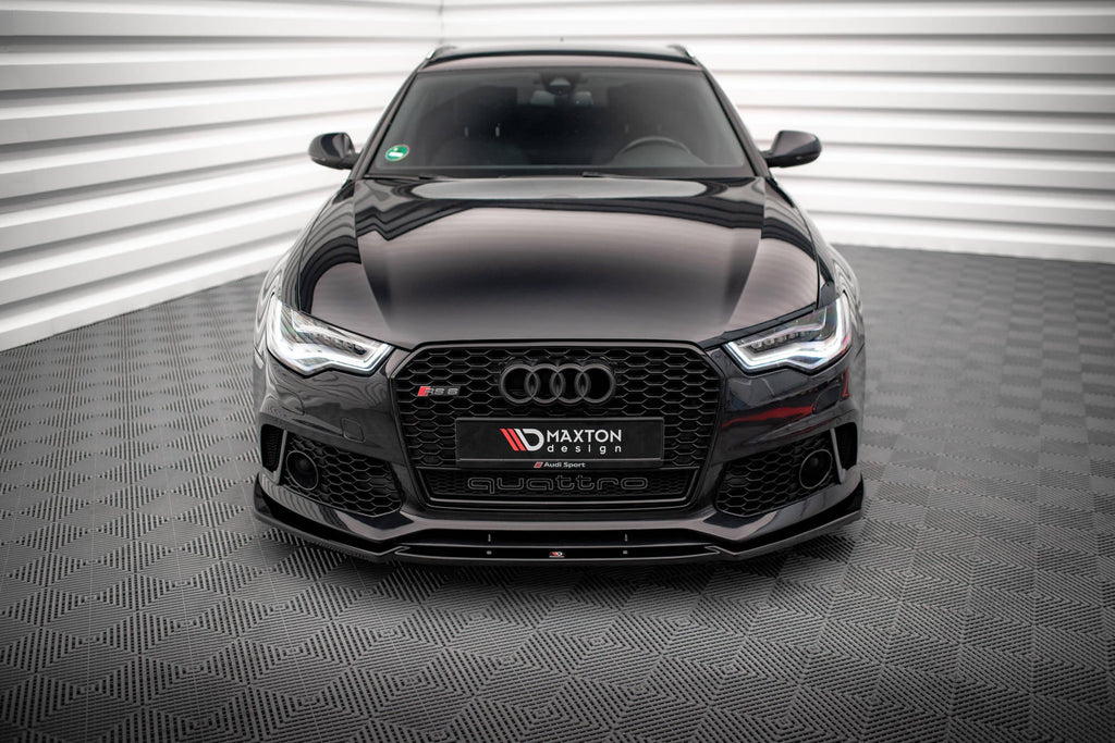Maxton Design Splitter delantero para Audi A6 RS6 LOOK C7 - imagen 2