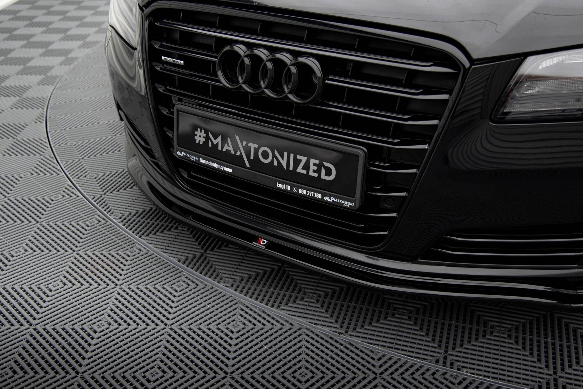 Maxton Design Splitter delantero para Audi A8 D4 - imagen 3