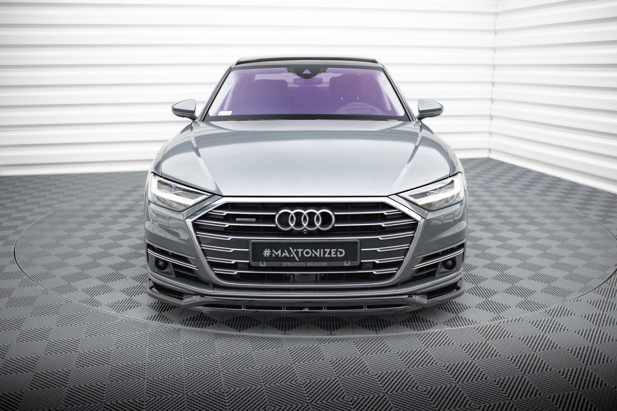 Maxton Design Splitter delantero para Audi A8 D5 - imagen 2
