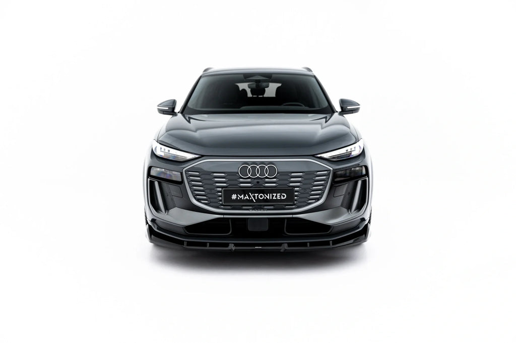 Maxton Design Splitter delantero para Audi Q6 e-tron Standard / S-Line / SQ6 e-tron SUV / Sportback Mk1 - imagen 4