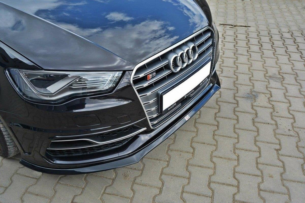 Maxton Design Splitter delantero para Audi S3 / A3 S-Line 8v Hatchback / Sportback - imagen 2