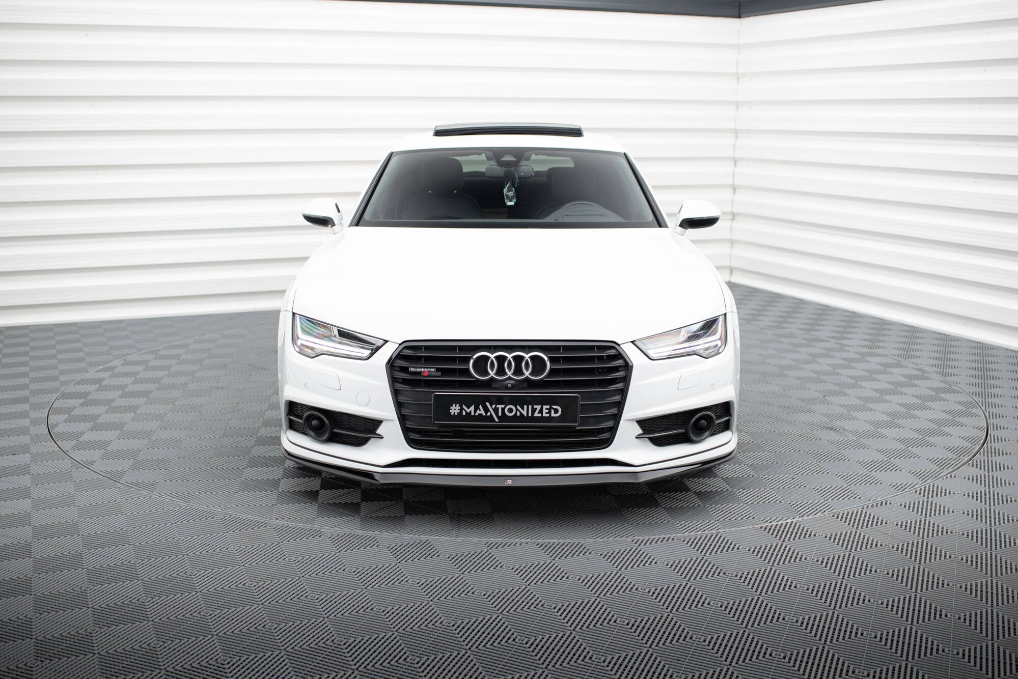 Maxton Design Splitter delantero para Audi S7 / A7 S-Line C7 Facelift - imagen 2
