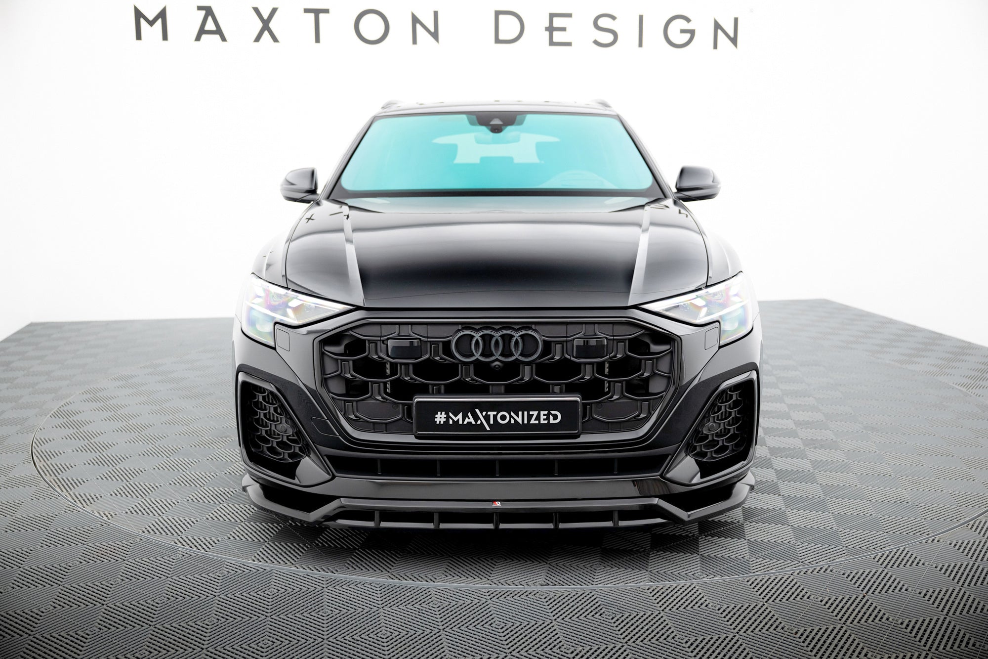 Maxton Design Splitter delantero para Audi SQ8 / Q8 S-Line Mk1 Facelift - imagen 2