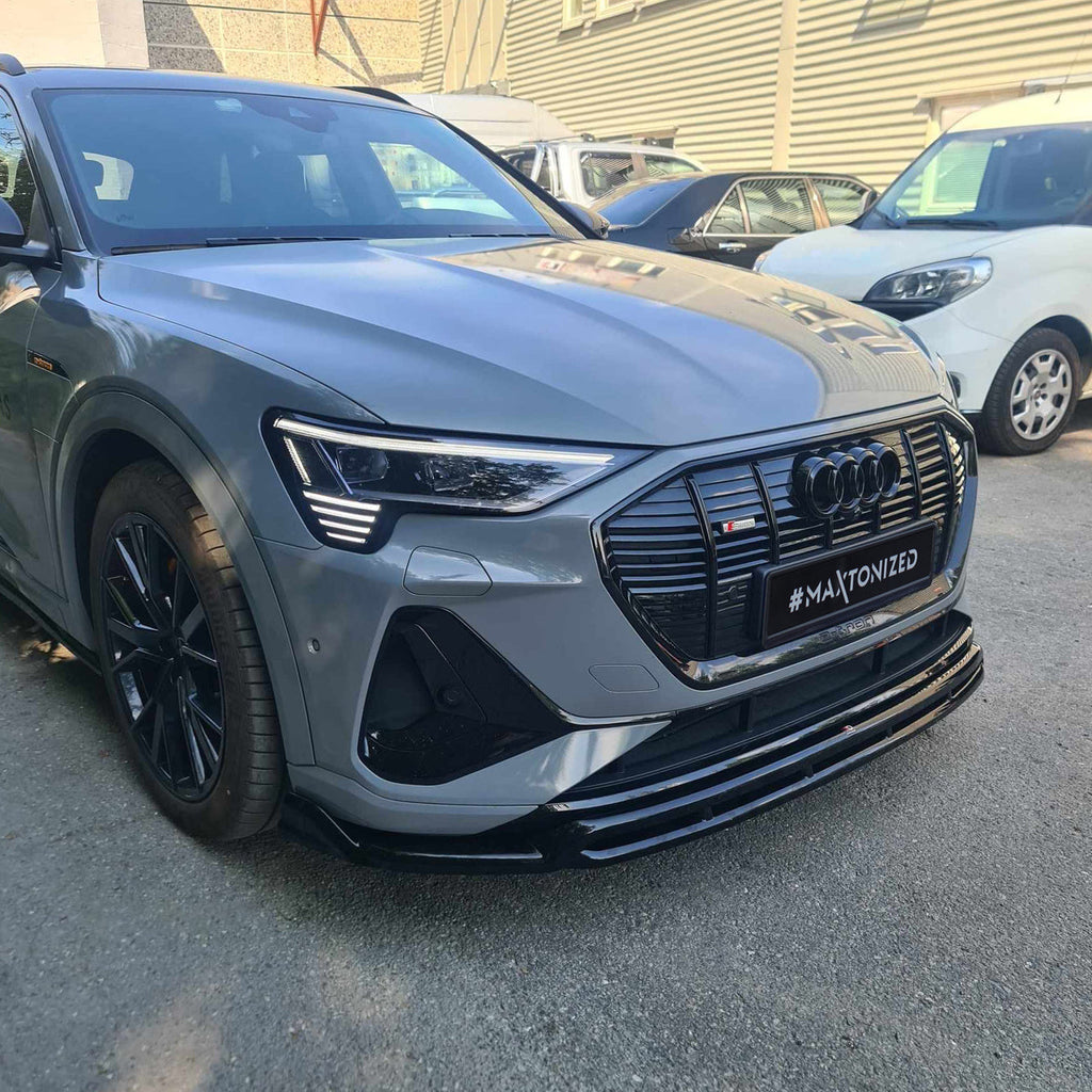Maxton Design Splitter delantero para Audi e-Tron S-Line - imagen 2