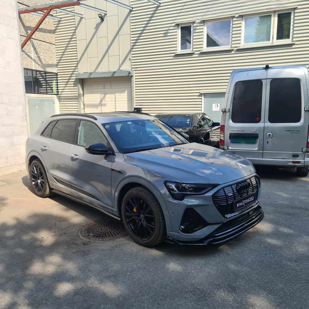 Maxton Design Splitter delantero para Audi e-Tron S-Line - imagen 3