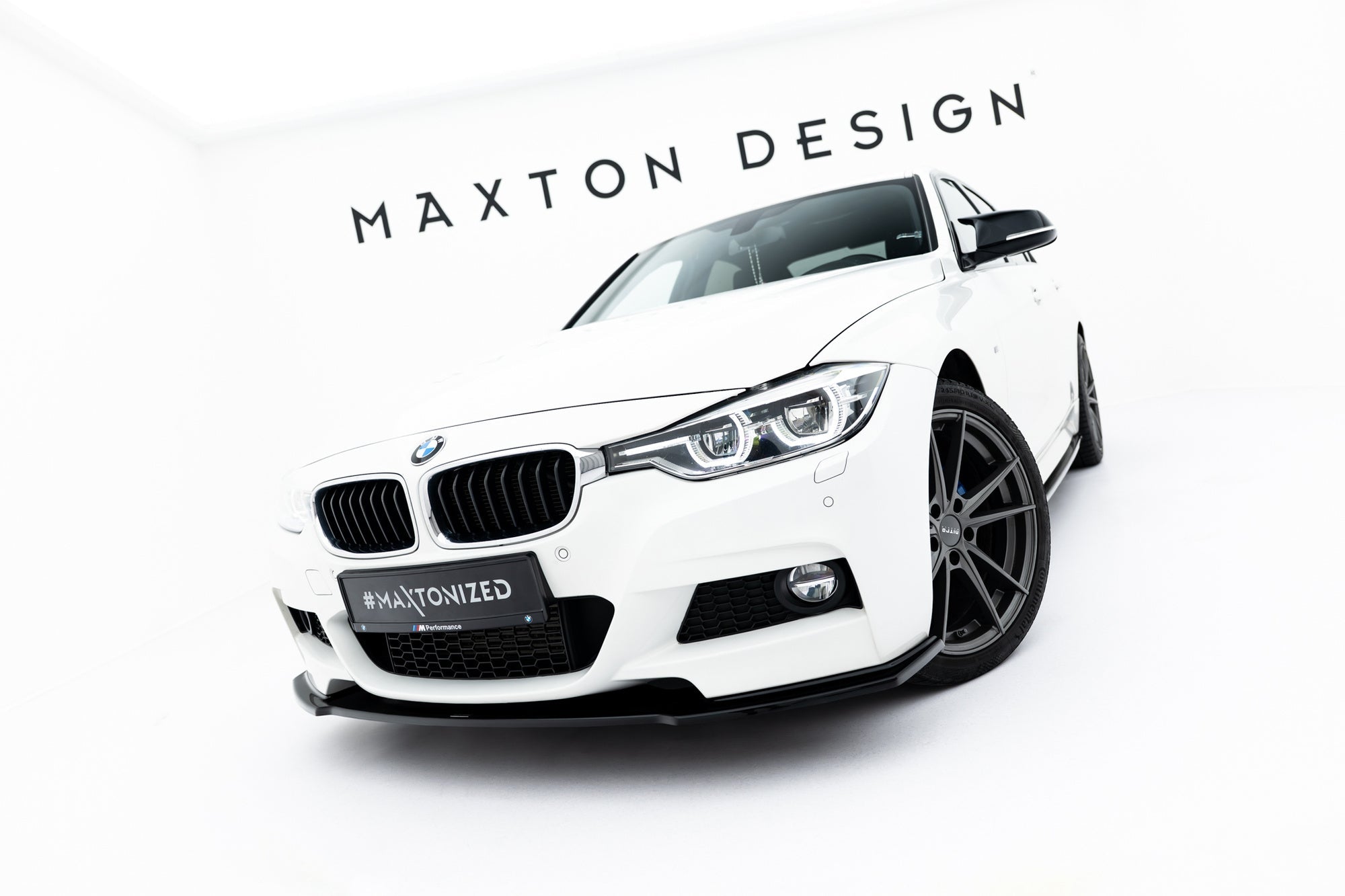 Maxton Design Splitter delantero para BMW 3 M-Pack F30 / F30 Facelift - imagen 1