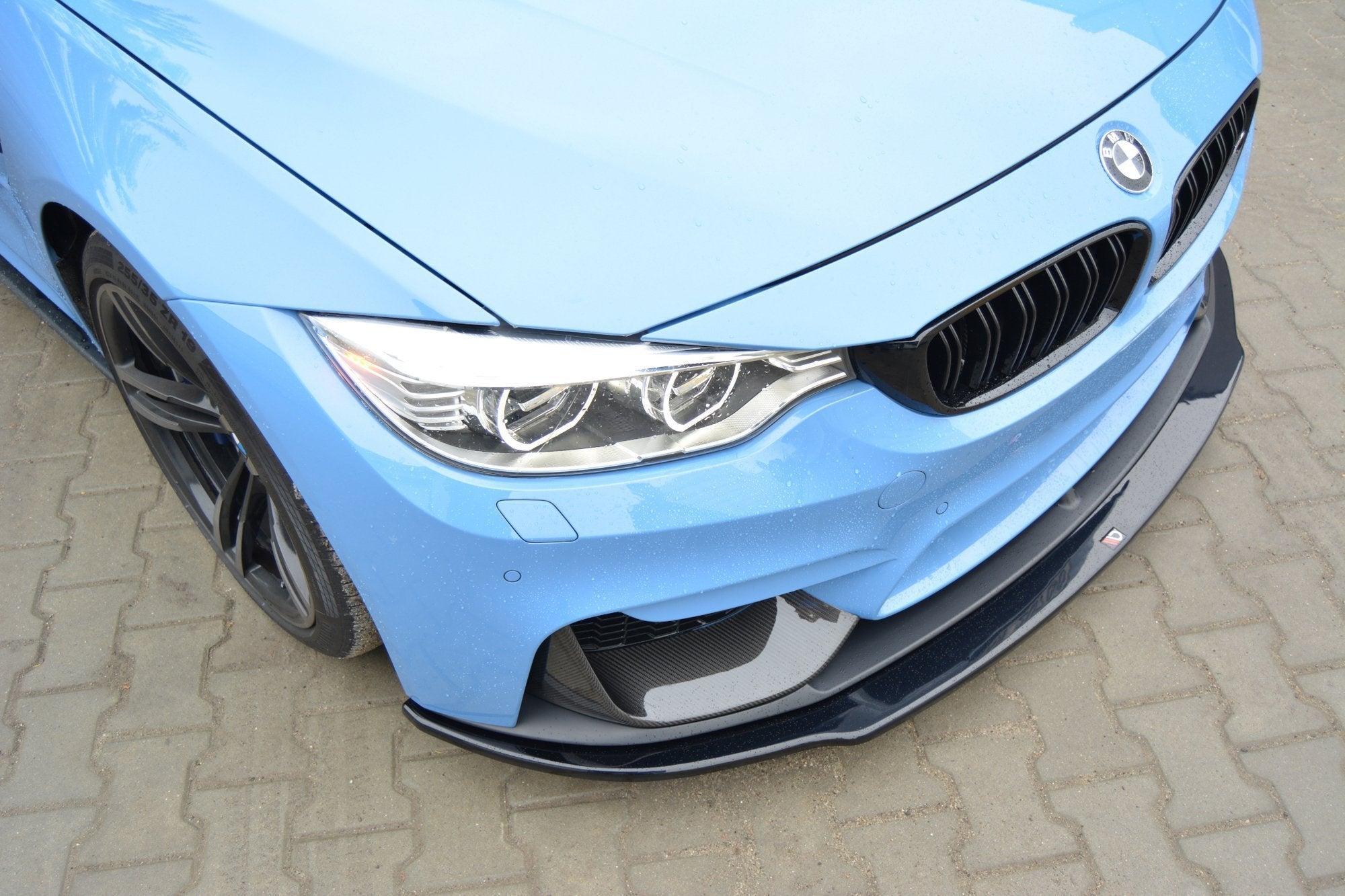 Maxton Design Splitter delantero para BMW M4 F82 M-performance - imagen 4