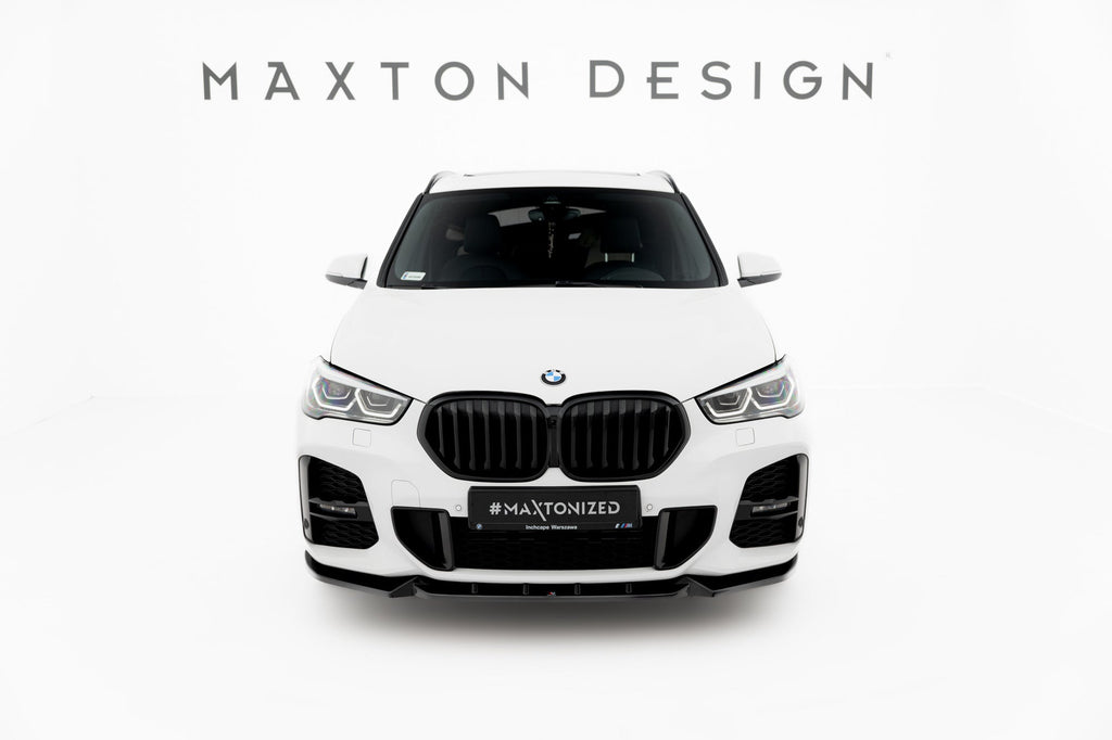 Maxton Design Splitter delantero para BMW X1 M-Pack F48 Facelift - imagen 2