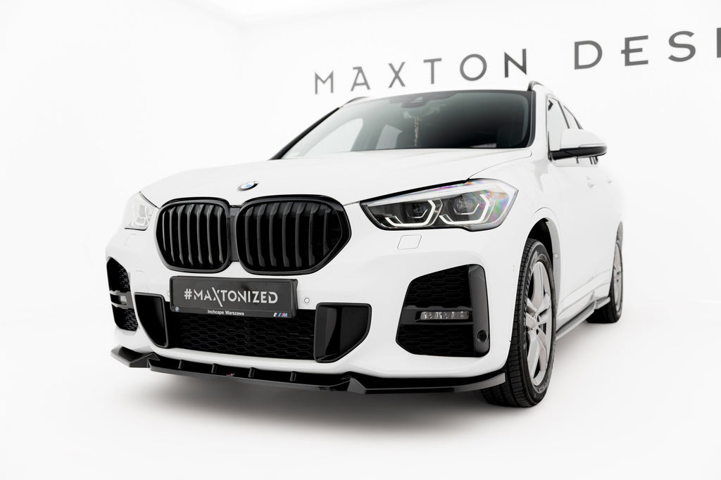 Maxton Design Splitter delantero para BMW X1 M-Pack F48 Facelift - imagen 1
