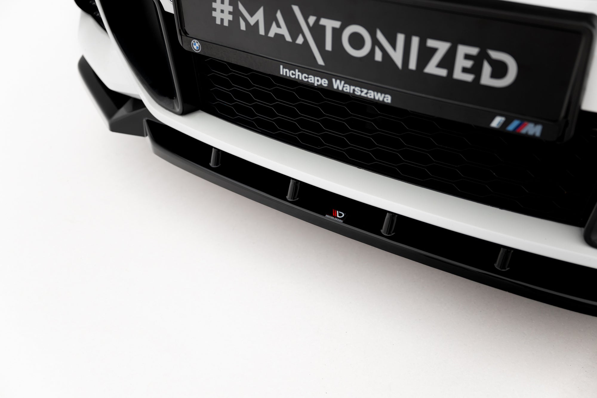 Maxton Design Splitter delantero para BMW X1 M-Pack F48 Facelift - imagen 3