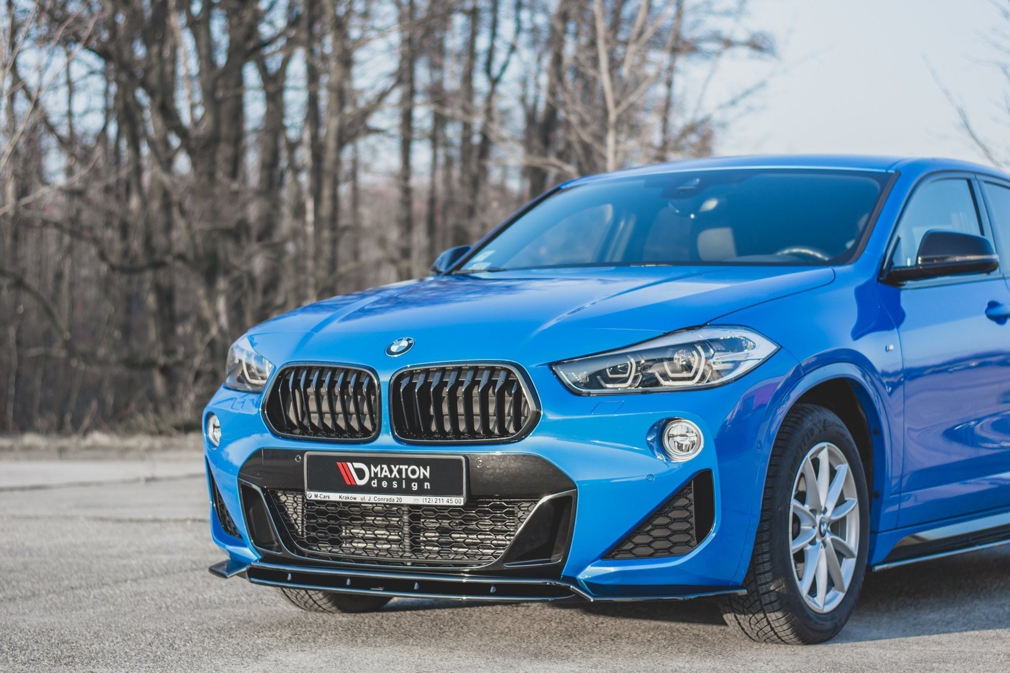 Maxton Design Splitter delantero para BMW X2 F39 M-Pack - imagen 1