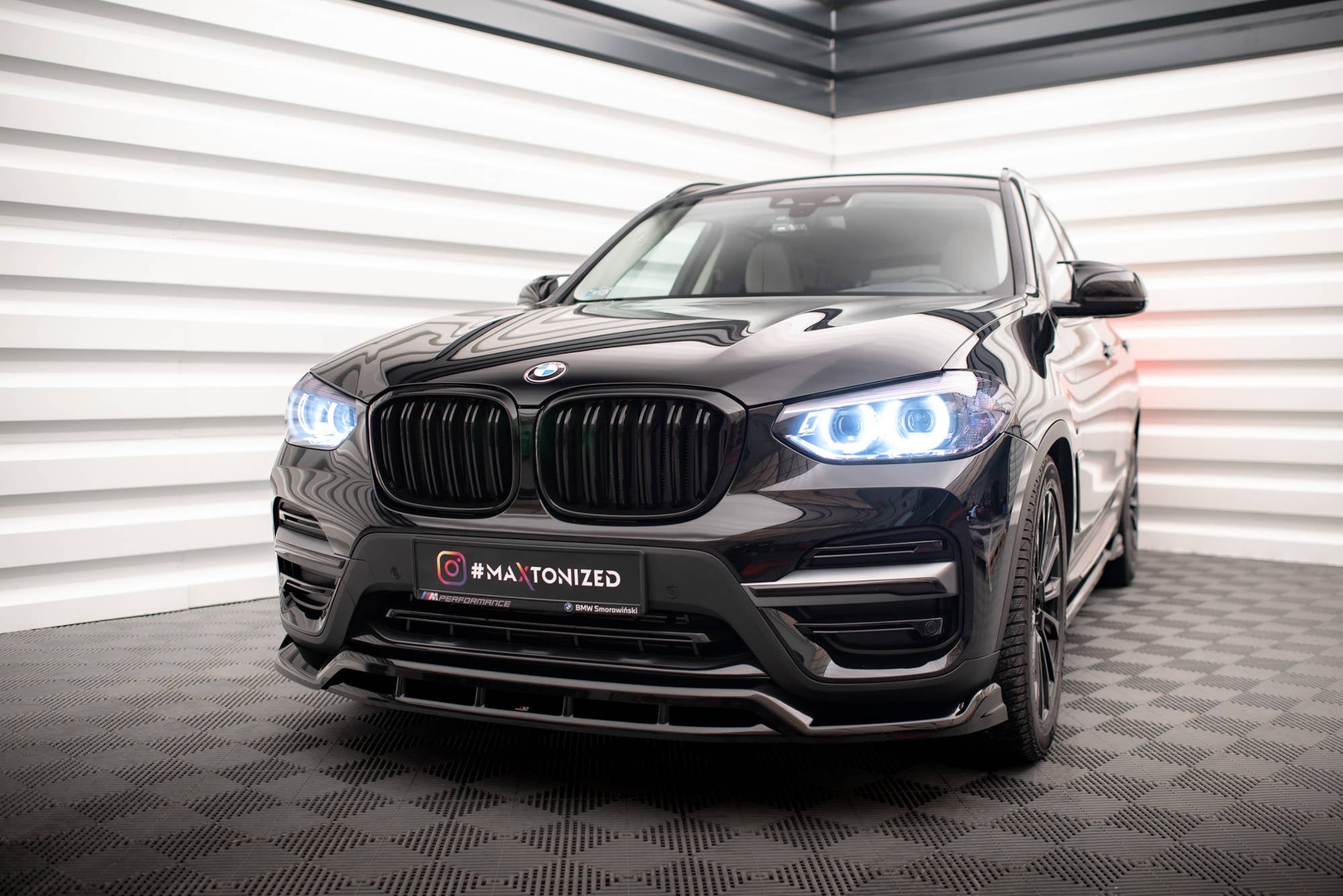 Maxton Design Splitter delantero para BMW X3 x-Line G01 - imagen 1