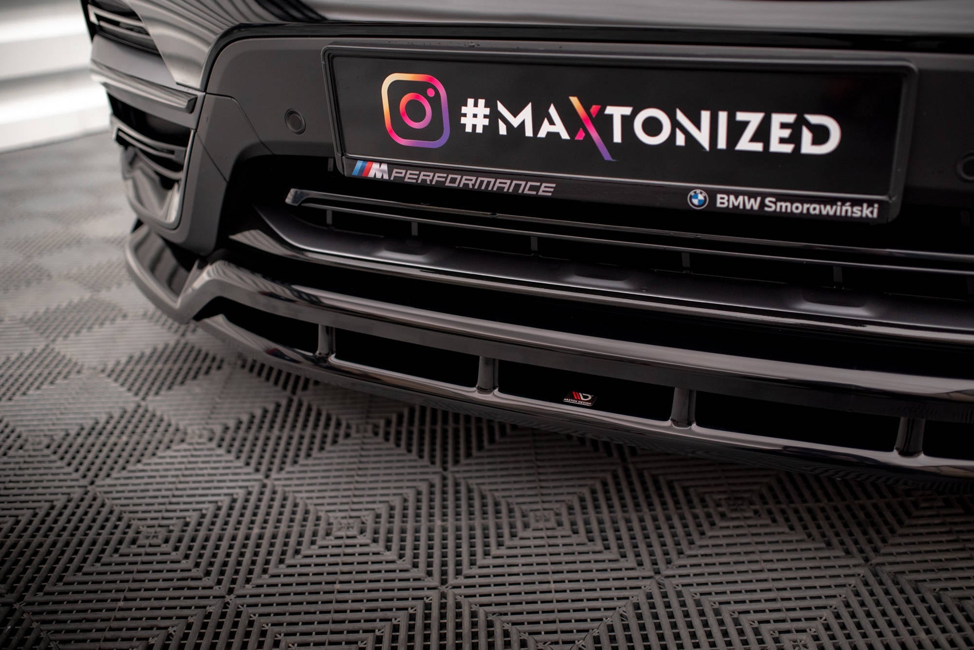 Maxton Design Splitter delantero para BMW X3 x-Line G01 - imagen 3
