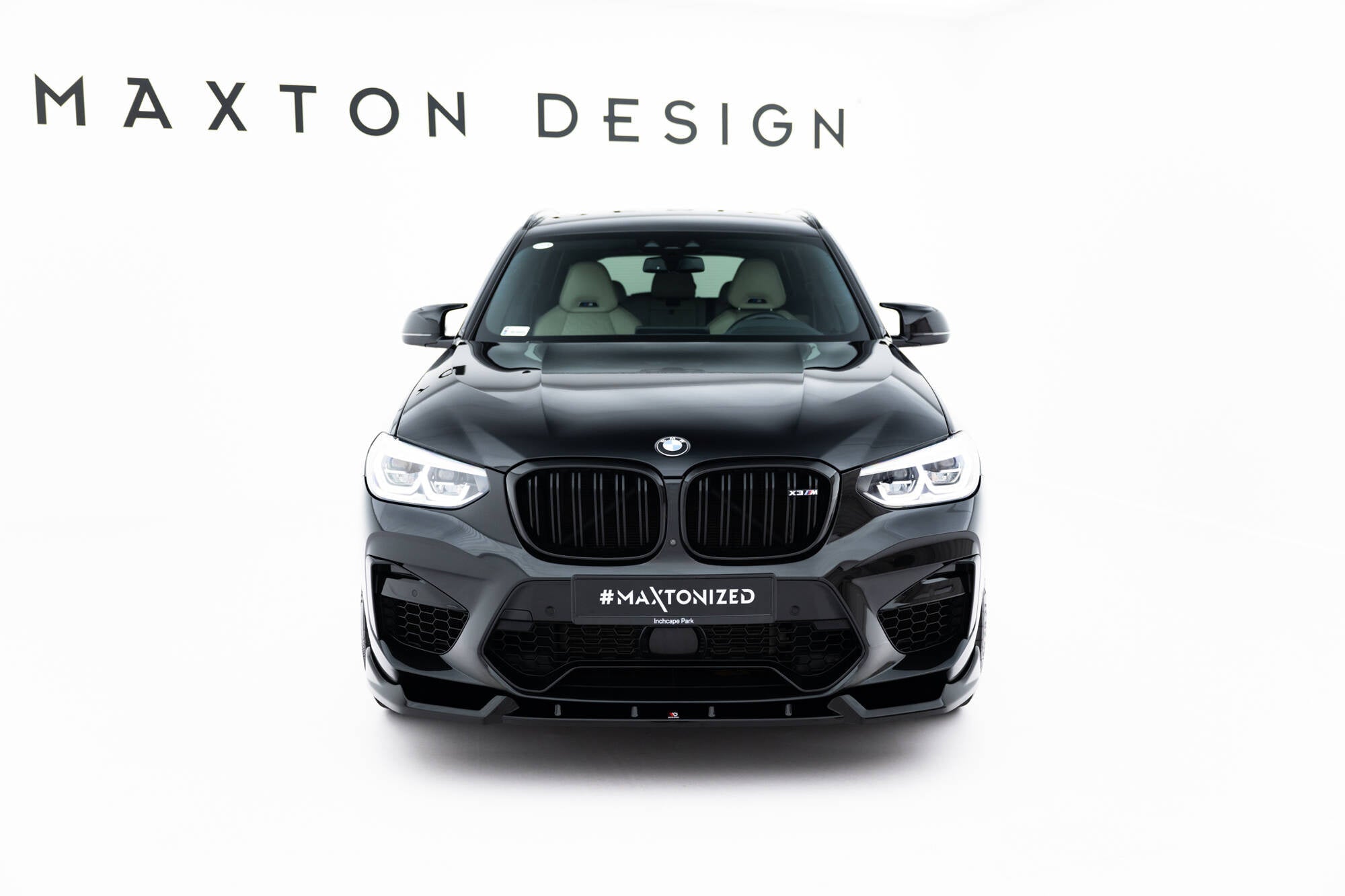 Maxton Design Splitter delantero para BMW X3 M F97 - imagen 2
