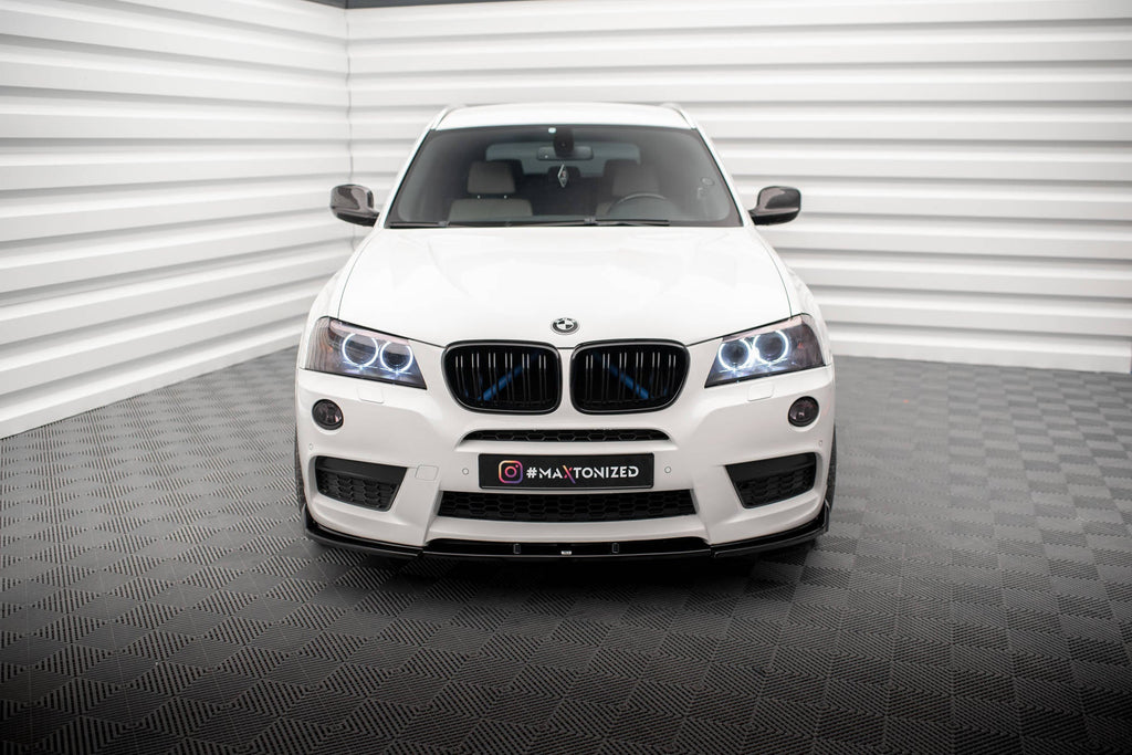 Maxton Design Splitter delantero para BMW X3 M-Pack F25 - imagen 2