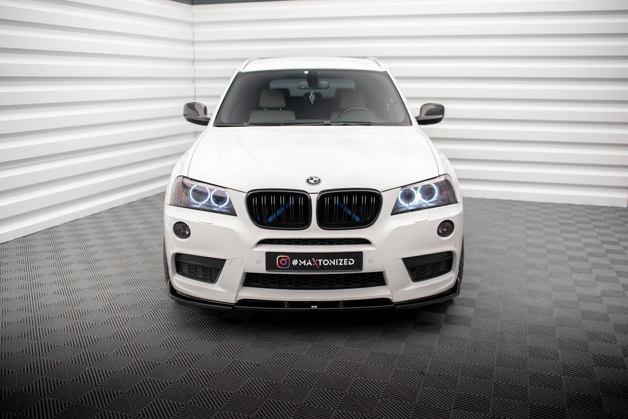 Maxton Design Splitter delantero para BMW X3 M-Pack F25 - imagen 2