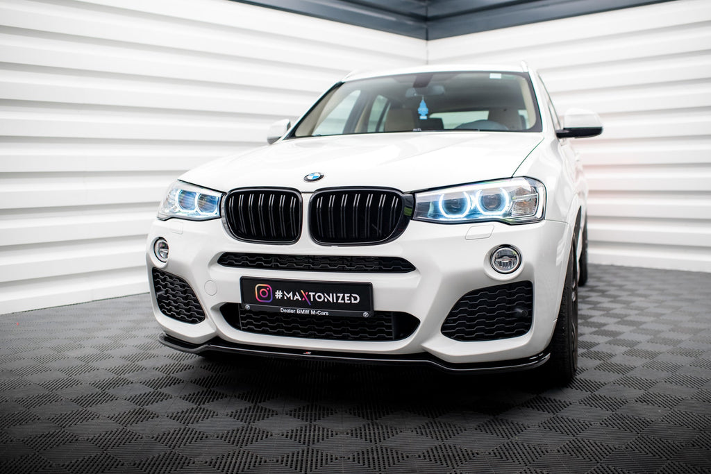 Maxton Design Splitter delantero para BMW X3 M-Pack F25 Facelift - imagen 1